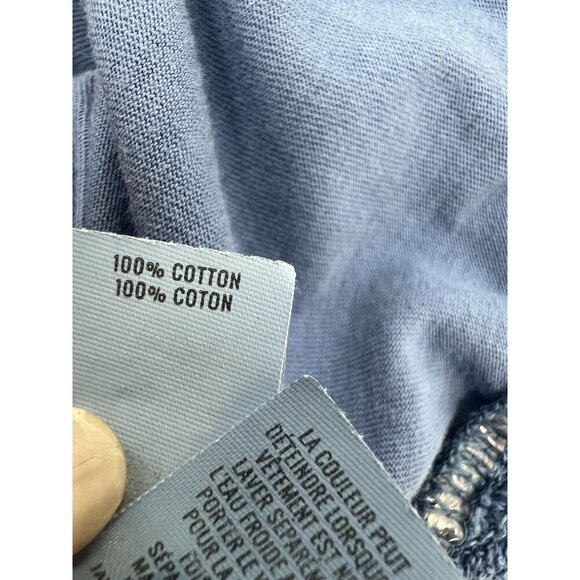 Aerie Women's XL Blue Pull-On Terry Cloth Weekend Ruffle Tiered Mini Skirt - Picture 9 of 9